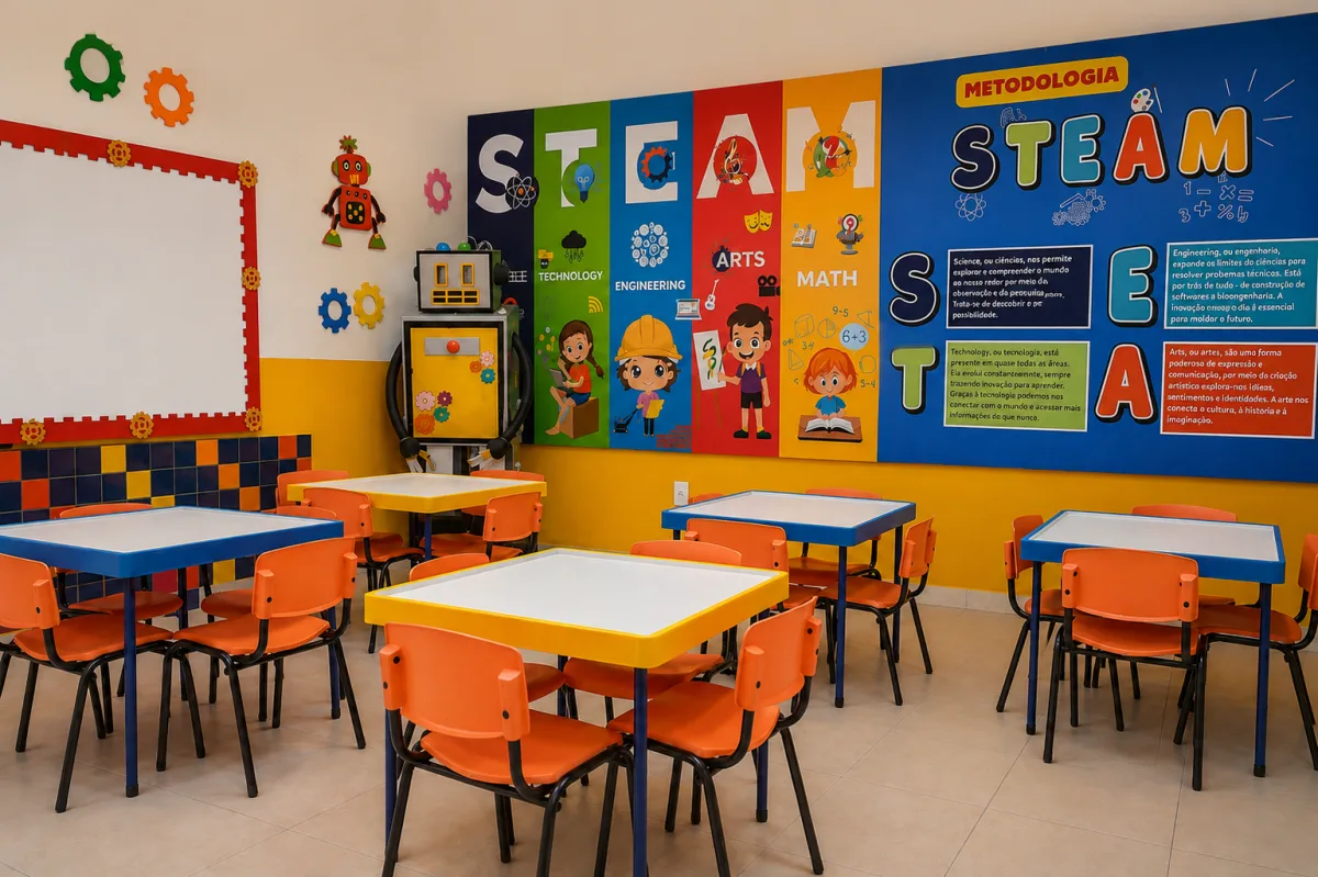 Sala de ciências e tecnologia
